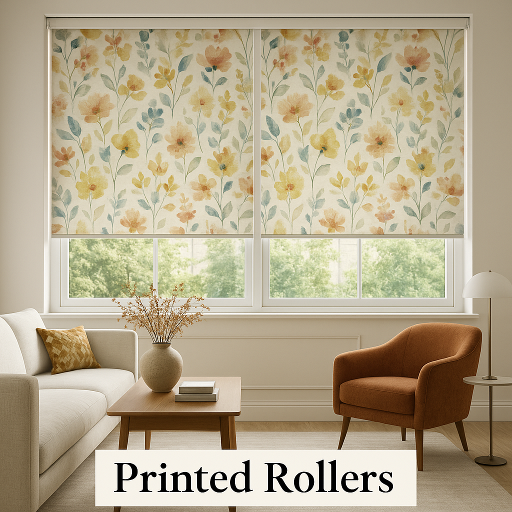 Floral Printed Rollers