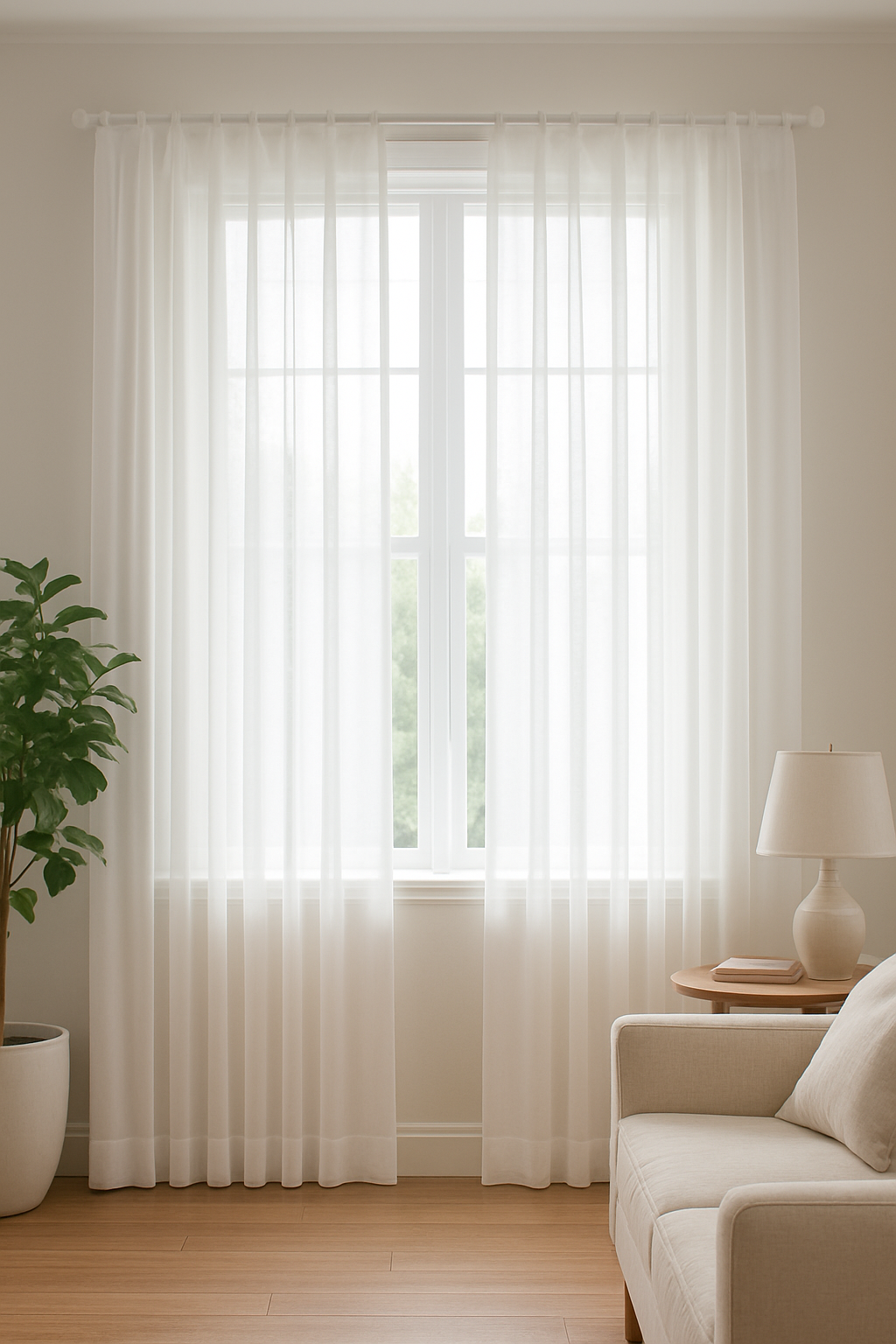 Sheer Curtains Hero