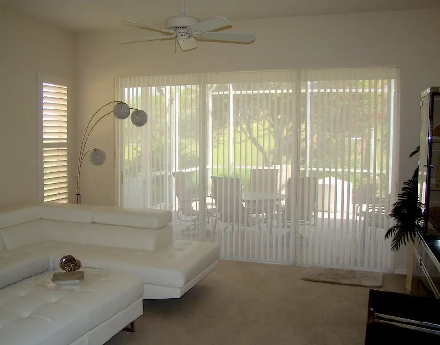 Vertical Blinds Full Width