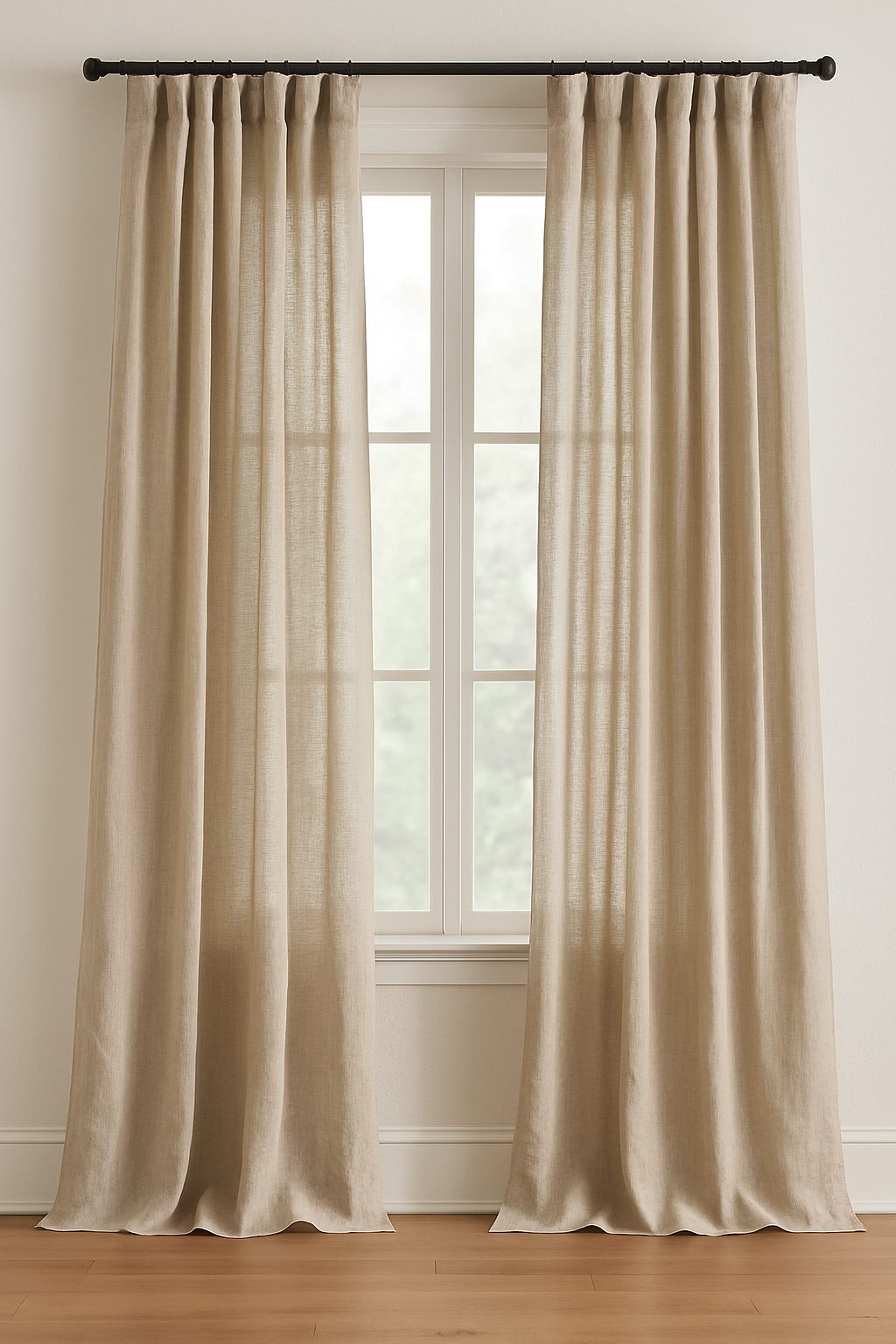Washed Linen Curtains